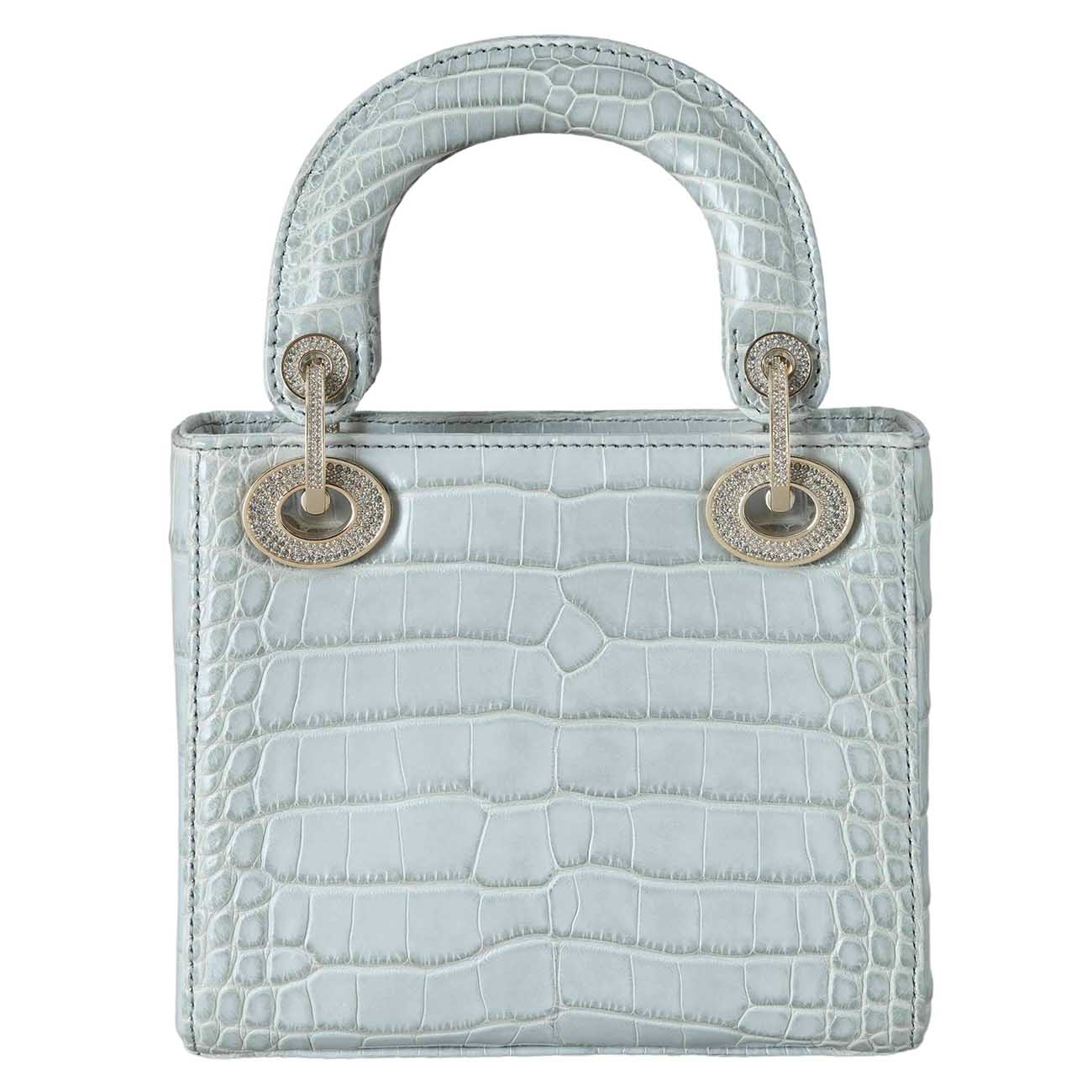 CHRISTIAN DIOR(USED)크리스찬디올 레이디디올 미니 엘리게이터